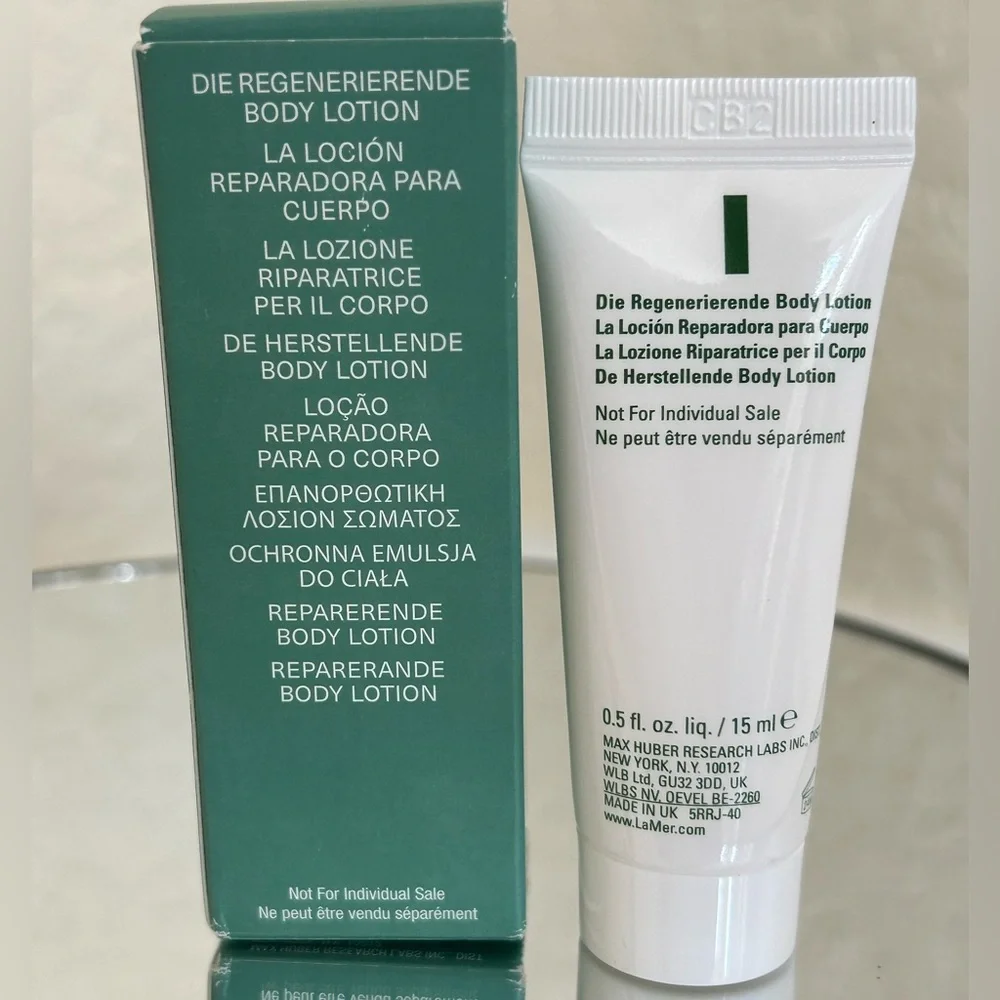 La Mer The Reparative Body Lotion NIB Travel Size